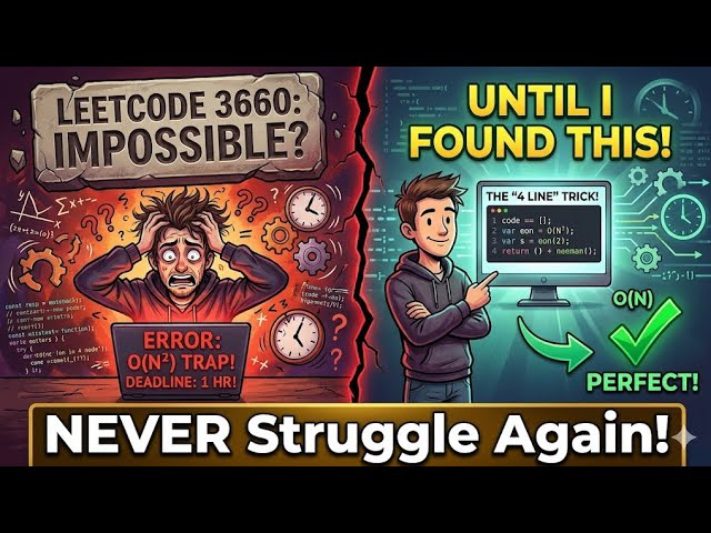 This One Logic Changes Everything 😳 | LeetCode 3660 Java