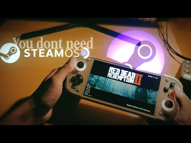 You dont need a Steam Deck anymore.. | Retroid Pocket 6 + GameNative