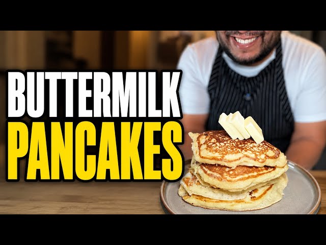Buttermilk pancakes ￼