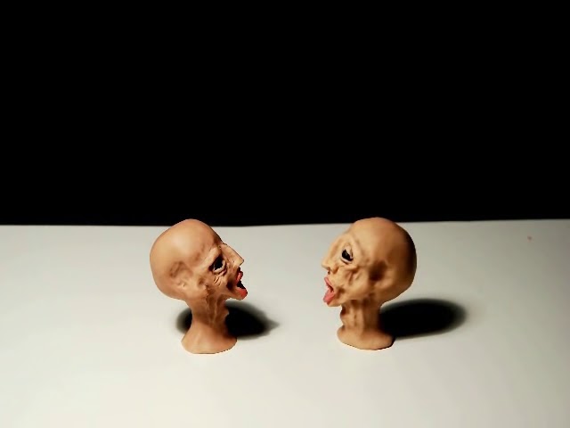Stop motion animation. Claymation, Faces - By Guldies