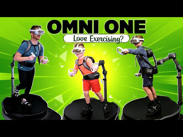 Omni One VR Gaming Treadmill Review | The Future of Fitness, Cardio & Virtual Reality Workouts