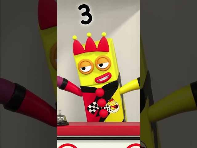 How to Divide and Drive with Style | Learn to Count | Numberblocks