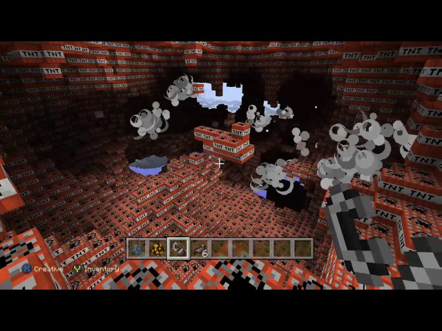 TNT Sacrifice!!!!! minecraft satisfying