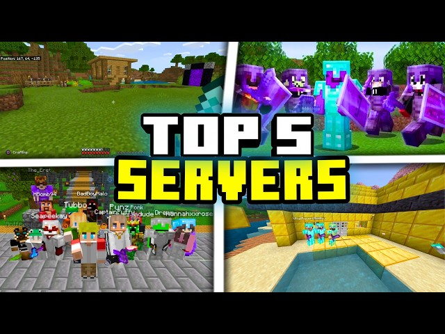 Top 5 Minecraft Survival Servers to Play in 26.3