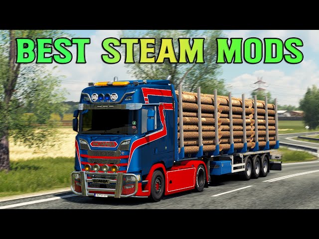 Best Steam Workshop Mods | Euro Truck Simulator 2 Mods