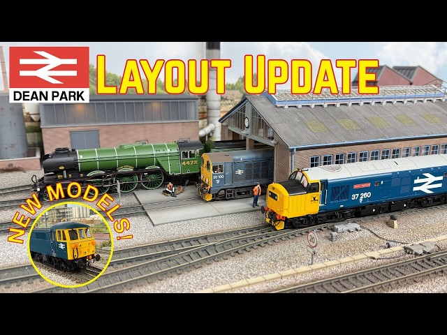 Dean Park August Update - Hornby Flying Scotsman Returns, Locomotion Visit & Class 37's Upgraded!