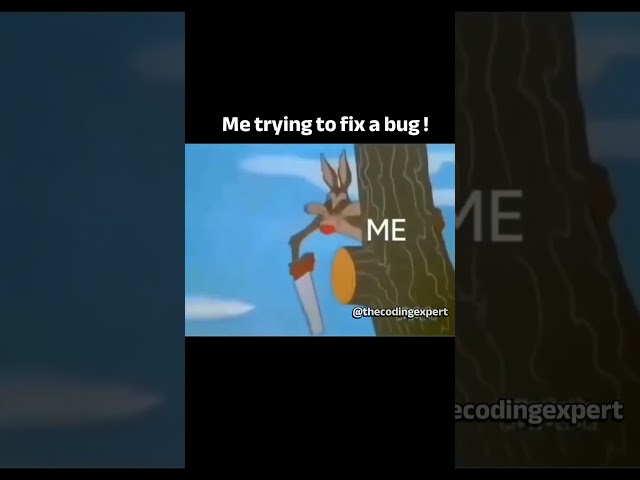 😂 When You Try to Fix ONE Bug in Your Code… | Programmer Life 💻🐛- #shorts #shortsvideo