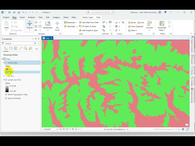 Reclassifying and Raster Calculator