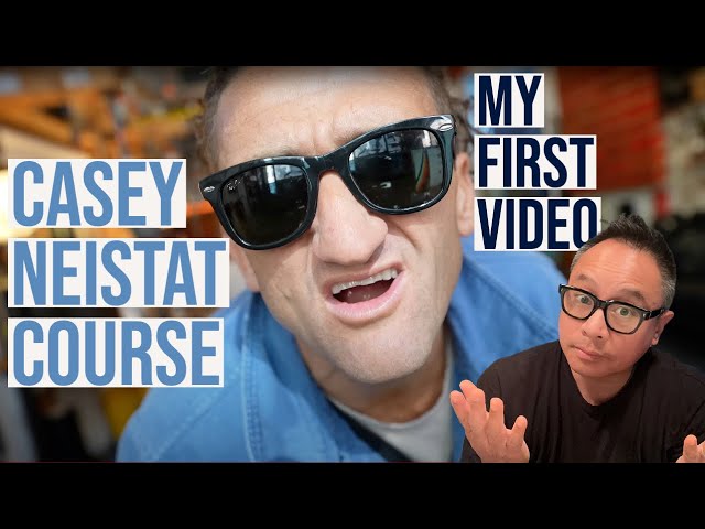 CASEY NEISTAT COURSE - MY THOUGHTS AND MY FIRST VIDEO