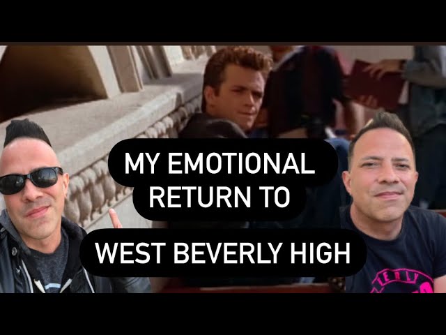 Back in California and Returning to West Beverly High | Beverly Hills 90210 Locations YOU Can Visit