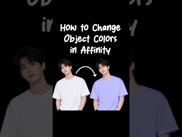 How to Change Object Colors in Affinity Designer 🎨