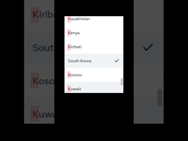 How to find Korea