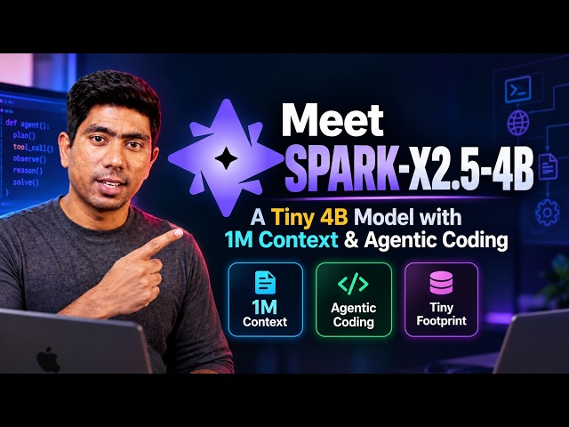 Meet Spark-X2.5-4B — A Tiny 4B Model with 1M Context & Agentic Coding