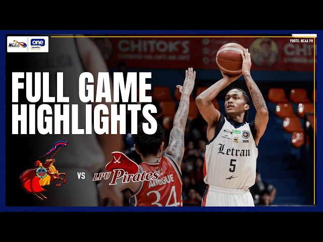 LETRAN vs LPU | FULL GAME HIGHLIGHTS | NCAA SEASON 102 MEN'S BASKETBALL | OCTOBER 8, 2026