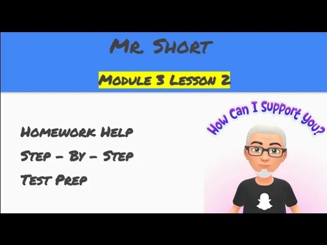Module 3 Lesson 2 — Eureka Math Homework Help 4th Grade