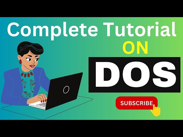Complete Dos Tutorial in Bengali  | Dos full course for beginners | DOS - Microsoft Operating System