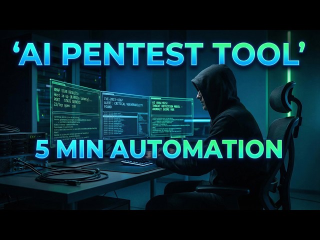 Build Your Own AI Pentesting Assistant (Python + API) | Automate Nmap & Nuclei Analysis