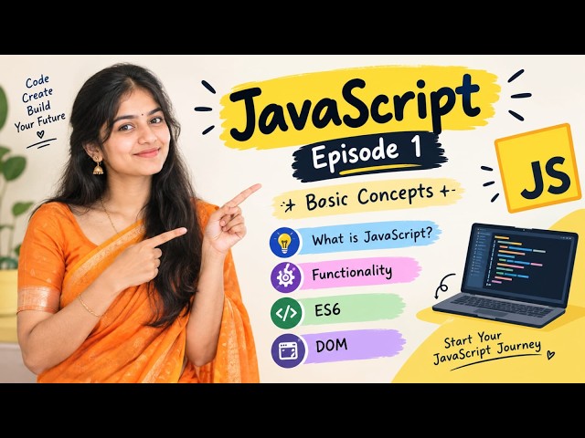 JavaScript Tutorial for Beginners in Telugu | Introduction, Features, Uses & How JavaScript Works