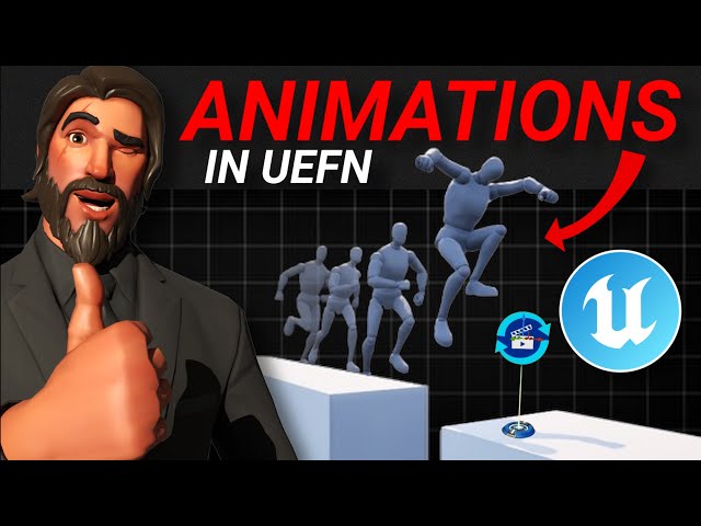 Creating CUSTOM Animations in Fortnite Creative/UEFN! (Part 1)