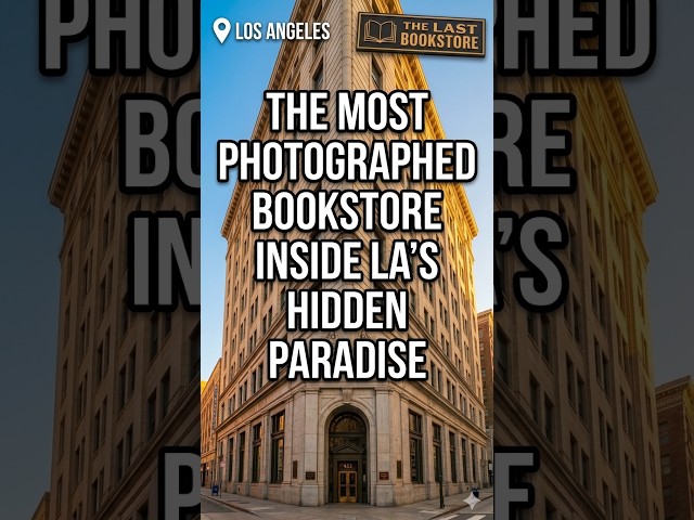 Inside The Most Photographed Bookstore in the World 🗺️ Check this out! THE LAST BOOKSTORE