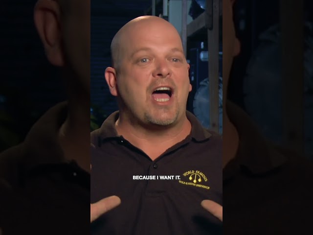 How Much is Rick Willing to Spend? | Pawn Stars | #Shorts