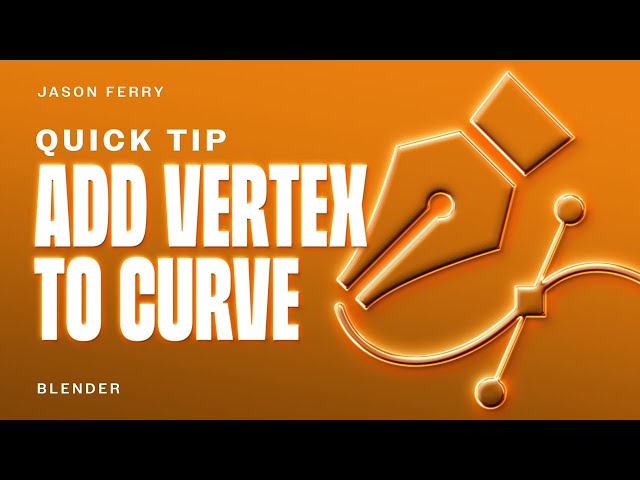 How To Insert Point On A Curve In Blender