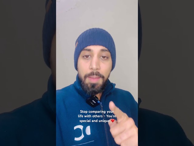 Don’t compare - work on your unique abilities ❤️