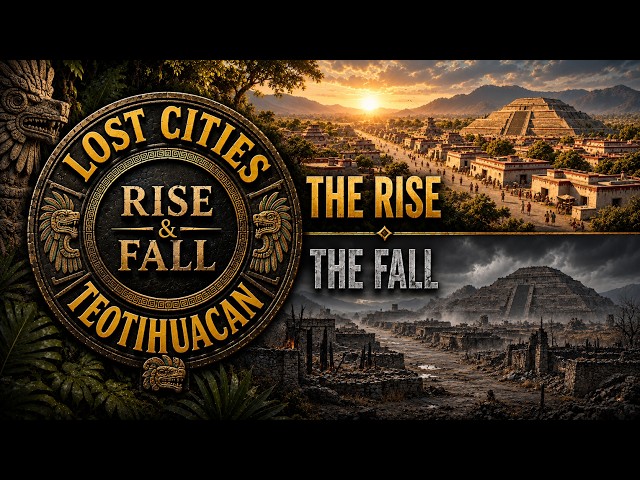 The Rise & Fall of Teotihuacan: America's Ancient Megacity and Its Fiery Collapse #teotihuacan
