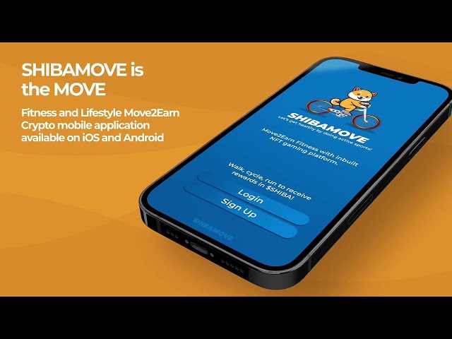 ShibaMove - Move2Earn App Preview