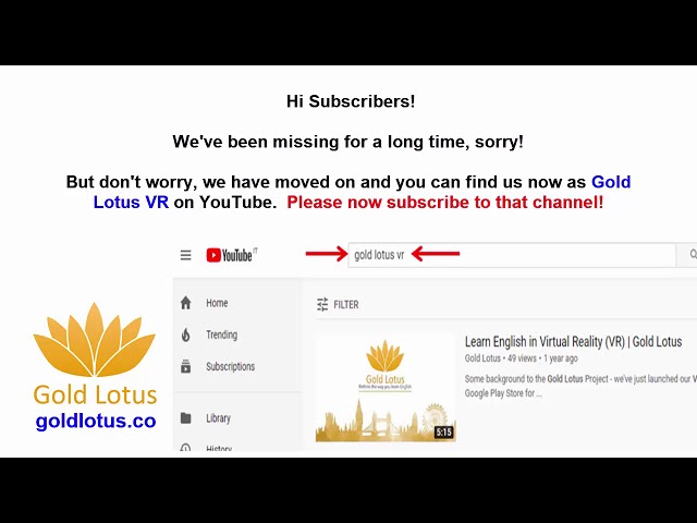 LinguapracticaVR has moved!  Subscribe to our new channel.