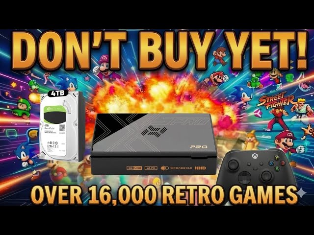 16,000+ Games In ONE Box! Kinhank Super Console X5 Pro Unboxing & Review