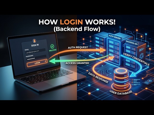 What is Backend? (Beginner Friendly) | How Backend Works