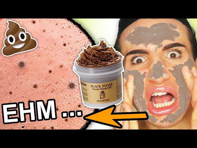 I tried the SKINFOOD BLACK SUGAR MASK for ONE WEEK! || FULL REVIEW looks like ????