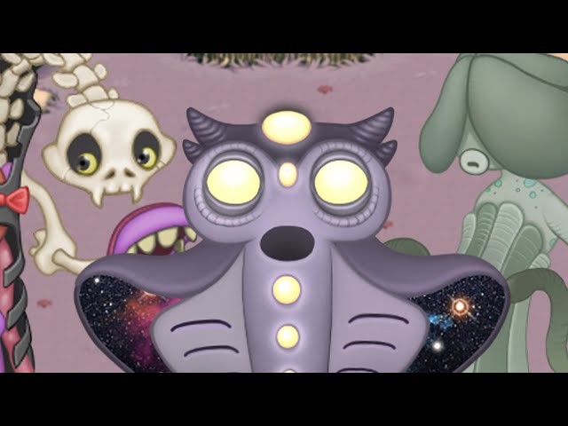Clackula, Cahoot, Fluoress, Castle - Magical Sanctum Quartet (My Singing Monsters)