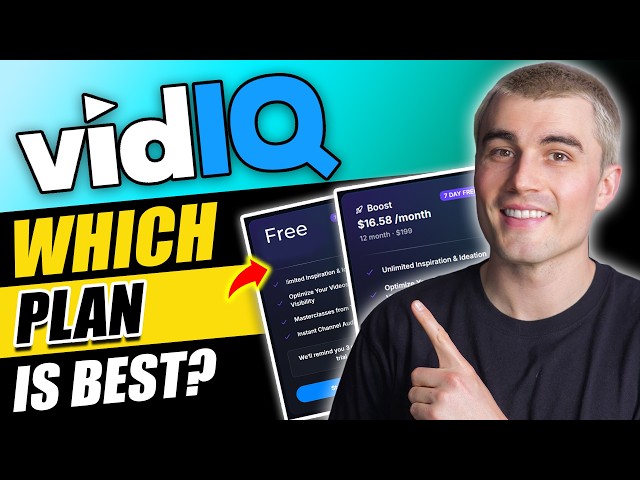 VidIQ Boost vs Free Plan: Is the Upgrade Worth It for YouTube Growth?