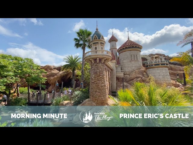 Walt Disney World - Magic Kingdom - Fantasyland - The Little Mermaid Prince Eric's Castle (4K) (HD)