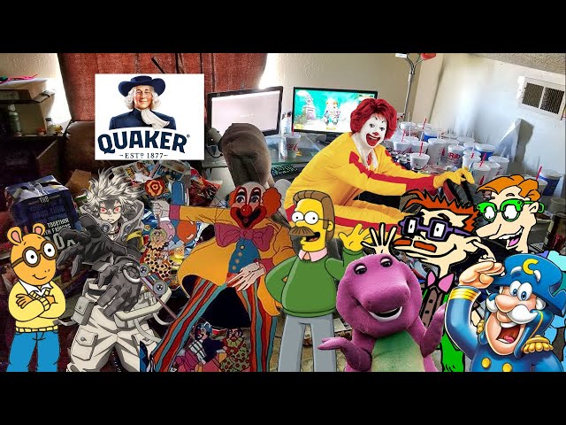 Drew Pickles and the Barney Bunch Go to Asmongold's House