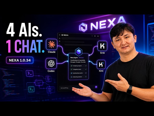 How Agent Orchestrator work in Nexa? | Claude, Codex, Grok & Kimi Working Together