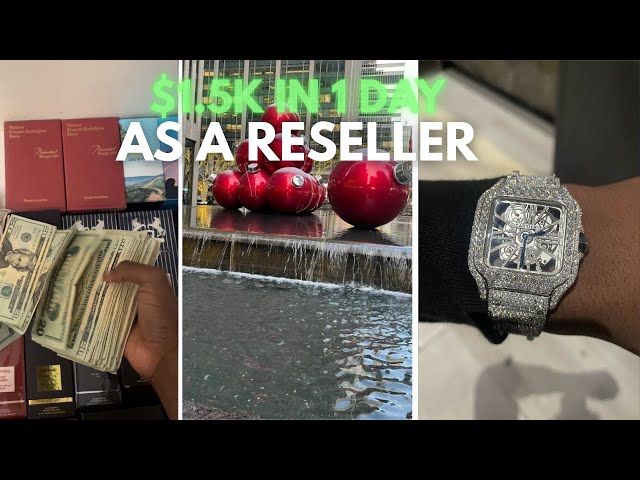 POV you ran up $1,500 in one day with reselling