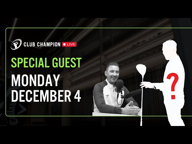 Club Champion Media Q&A Live with "Special Guest" // Monday, December 4th