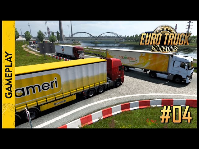 EURO TRUCK SIMULATOR 2 (Carlisle - GB x Rotterdam - NL)(Gameplay) #04
