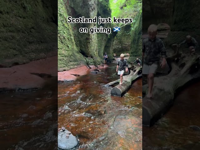 Wait Until You See What’s Behind These Rocks… 😳🏴󠁧󠁢󠁳󠁣󠁴󠁿 | Devil’s Pulpit
