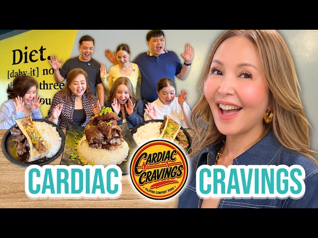 Dining at Cardiac Cravings with Ate Alice, Melba, Nicole and More! | Small Laude