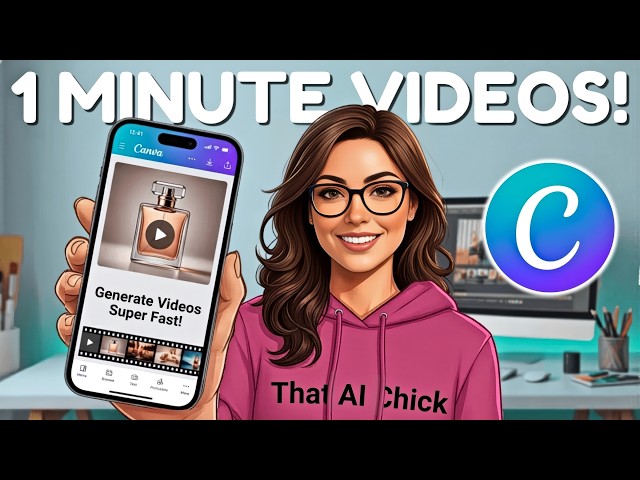 Make Pro Quality AI Videos in Canva in 60 Seconds!