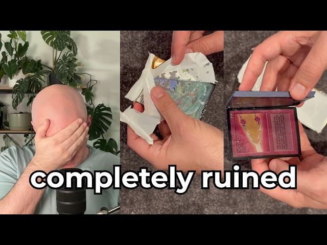 My Rarest Magic: The Gathering Packs Were Destroyed