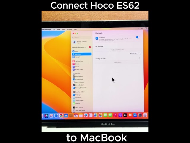 Connect Hoco ES62 to MacBook