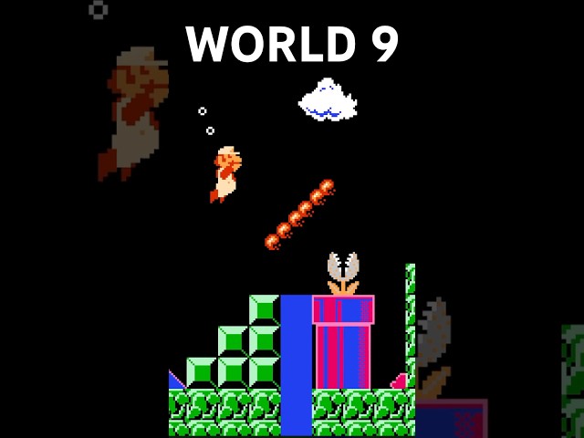 World 9 in Super Mario Bros… 💀