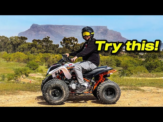 The Ultimate Cape Town Thrill: Quad Biking With Table Mountain View 🇿🇦🔥😍