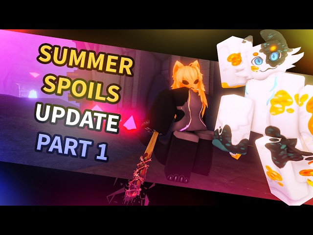 Kaiju Paradise's Summer Spoils Update - Raytrax Secondaries, Human Buffs [ROBLOX]