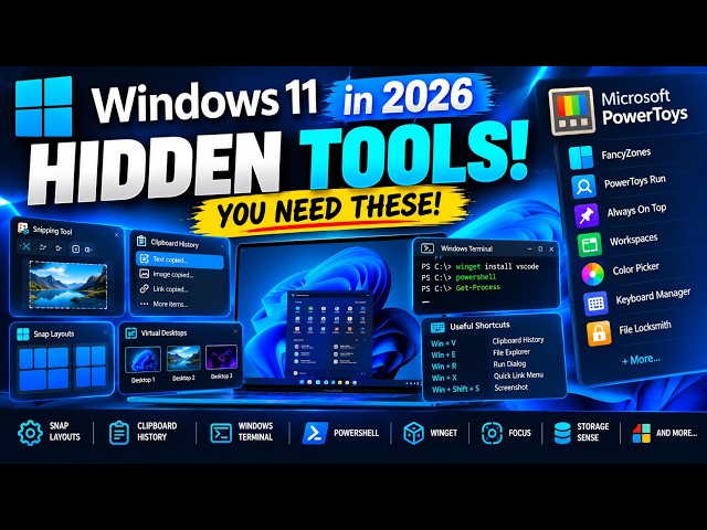 Windows Utility in 2026 Explained – Hidden Tools, Features & Power Tricks You Must Know